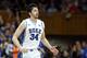 DURHAM, NC - MARCH 05: Ryan Kelly #34 of the Duke Blue Devils during their game at Cameron Indoor Stadium on March 5, 2013 in Durham, North Carolina. (Photo by Streeter Lecka/Getty Images)