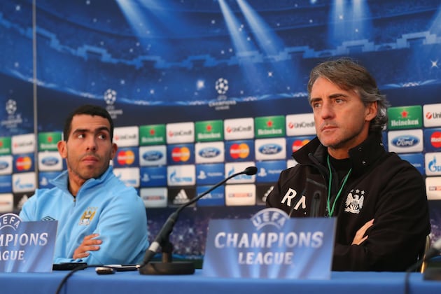 Roberto Mancini Unsure of Carlos Tevez's Long-Term Man City Future