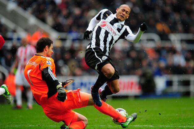 Newcastle 2 Stoke City 1