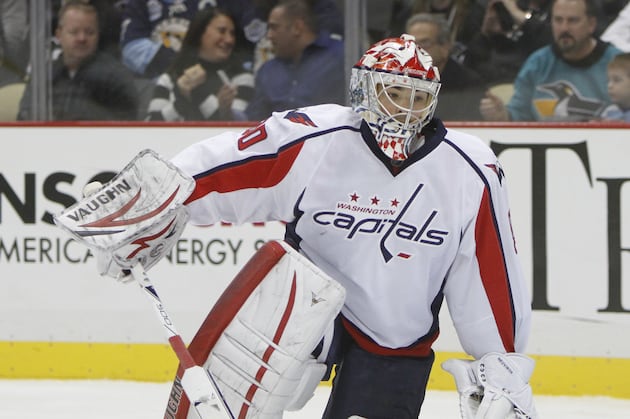 Braden Holtby Pulled vs. Rangers for Michal Neuvirth