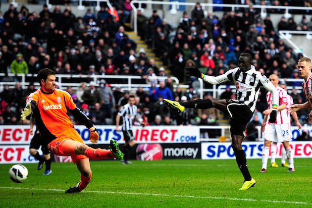 Papiss Cisse Strikes Late to Sink Stoke