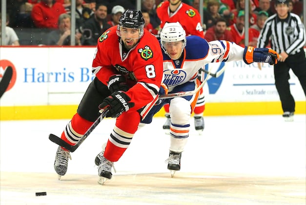 Oilers Start Fast to Deal Hawks 2nd Straight Loss