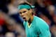 INDIAN WELLS, CA - MARCH 09: Rafael Nadal of Spain celebrates a point against Ryan Harrison during the BNP Paribas Open at the Indian Wells Tennis Garden on March 9, 2013 in Indian Wells, California. (Photo by Matthew Stockman/Getty Images)