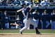 February 22, 2013; Peoria, AZ, USA; San Diego Padres second baseman Jedd Gyorko (68) at bat during the second inning against the Seattle Mariners at Peoria Sports Complex. Mandatory Credit: Kyle Terada-USA TODAY Sports