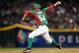 PHOENIX, AZ - MARCH 08: Sergio Romo #54 of Mexico throws a pitch against the United States during the World Baseball Classic First Round Group D game at Chase Field on March 8, 2013 in Phoenix, Arizona. (Photo by Christian Petersen/Getty Images)
