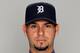 LAKELAND, FL - FEBRUARY 19: Anibal Sanchez of the Detroit Tigers poses for a portrait on February 19, 2013 in Lakeland, Florida. (Photo by Matthew Stockman/Getty Images)