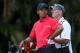 Tiger Woods and Joe LaCava still have some work left to do before The Masters.