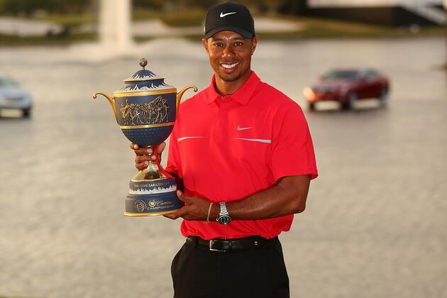 Tiger Holds Off Field For Win