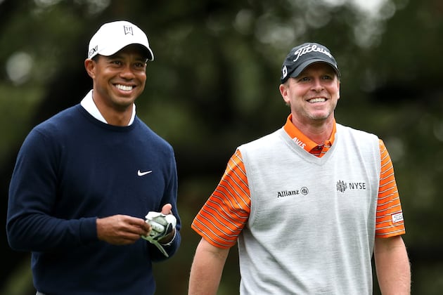 Steve Stricker Helps Tiger Woods' Putting Stroke Finishes Runner-Up