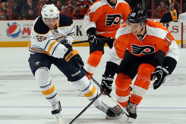 Flyers Edge Sabres to End Slump