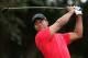 DORAL, FL - MARCH 10: Tiger Woods watches his tee shot on the fifth hole during the final round of the World Golf Championships-Cadillac Championship at the Trump Doral Golf Resort & Spa on March 10, 2013 in Doral, Florida. (Photo by Warren Little/Getty Images)