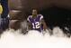 Oct 25, 2012; Minneapolis, MN, USA; Minnesota Vikings wide receiver Percy Harvin (12) against the Tampa Bay Buccaneers at the Metrodome. The Buccaneers defeated the Vikings 36-17. Mandatory Credit: Brace Hemmelgarn-USA TODAY Sports