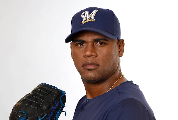 Brewers Hand Kelvim Escobar His Pink Slip