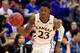 LAWRENCE, KS - FEBRUARY 11: Ben McLemore #23 of the Kansas Jayhawks in action during the game against the Kansas State Wildcats at Allen Fieldhouse on February 11, 2013 in Lawrence, Kansas. (Photo by Jamie Squire/Getty Images)
