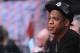 HOUSTON, TX - FEBRUARY 17: Rapper Jay-Z looks on during the 2013 NBA All-Star game at the Toyota Center on February 17, 2013 in Houston, Texas. NOTE TO USER: User expressly acknowledges and agrees that, by downloading and or using this photograph, User is consenting to the terms and conditions of the Getty Images License Agreement. (Photo by Ronald Martinez/Getty Images)