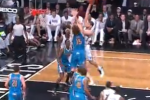Watch Brook Lopez Posterize Twin Brother Robin