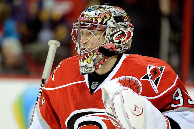 Peters Earns Shutout as Hurricanes Blank Caps