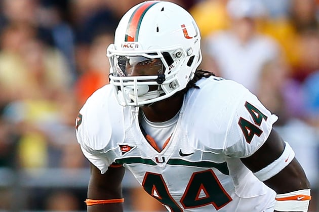 Miami LB Eddie Johnson Not Enrolled This Spring