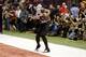 NEW ORLEANS, LA - FEBRUARY 03: Ed Reed #20 of the Baltimore Ravens reacts in the endzone against the San Francisco 49ers during Super Bowl XLVII at the Mercedes-Benz Superdome on February 3, 2013 in New Orleans, Louisiana. (Photo by Ezra Shaw/Getty Images)