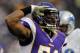 MINNEAPOLIS, MN - NOVEMBER 11: Jasper Brinkley #54 of the Minnesota Vikings celebrates a tackle during the second quarter of the game against the Detroit Lions on November 11, 2012 at Mall of America Field at the Hubert H. Humphrey Metrodome in Minneapolis, Minnesota. (Photo by Hannah Foslien/Getty Images)