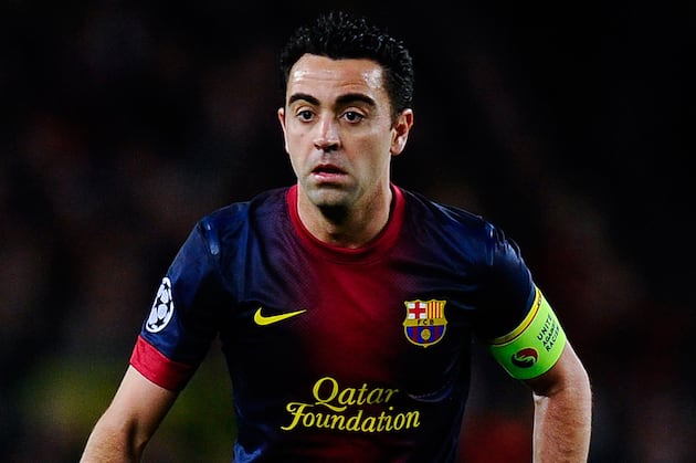 Xavi out of Rayo Match