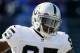 BALTIMORE, MD - NOVEMBER 11: Wide receiver Darrius Heyward-Bey #85 of the Oakland Raiders warms up prior to the start of the Raiders game against the Baltimore Ravens at M&T Bank Stadium on November 11, 2012 in Baltimore, Maryland. (Photo by Rob Carr/Getty Images)