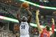 Randolph nabbed a double-double Tuesday against Portland.
