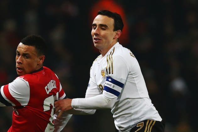Swansea Optimistic over Injury Victims Britton and Moore Ahead of Arsenal