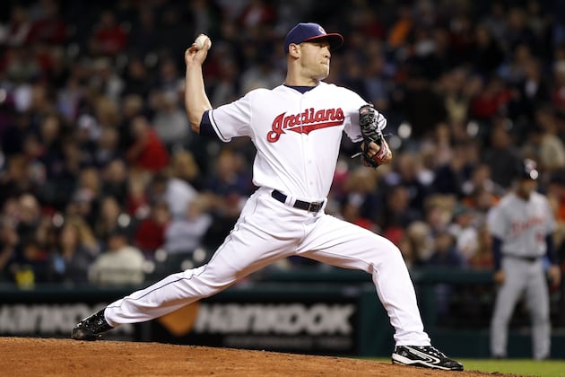 Indians Reliever Frank Herrmann out for the Season After Tommy John Surgery