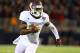Nov 24, 2012; Oxford, MS, USA; Mississippi State Bulldogs wide receiver Chad Bumphis (1) advances the ball for extra yardage during the game against the Mississippi Rebels at Vaught-Hemingway Stadium. Mandatory Credit: Spruce DerdenUSA TODAY Sports