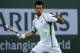 INDIAN WELLS, CA - MARCH 10: Novak Djokovic of Serbia hits a return to Fabio Fognini during day 5 of the BNP Paribas Open at Indian Wells Tennis Garden on March 10, 2013 in Indian Wells, California. (Photo by Stephen Dunn/Getty Images)