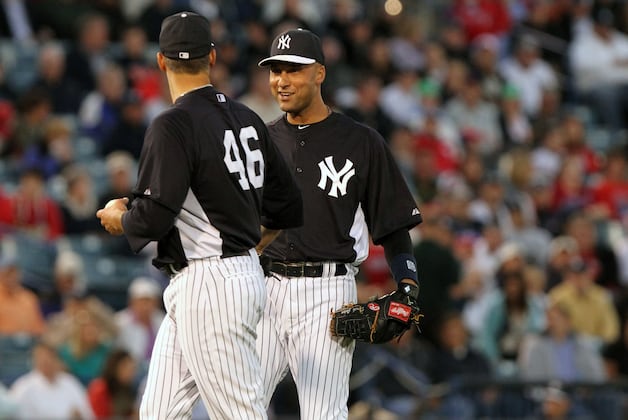 Jeter Plays SS for First Time Since Injuring Ankle