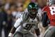 SEATTLE, WA - SEPTEMBER 29: Defensive end Dion Jordan #96 of the Oregon Ducks follows the play against the Washington State Cougars on September 29, 2012 at CenturyLink Field in Seattle, Washington. (Photo by Otto Greule Jr/Getty Images)