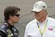 Gordon Talks things over with Rick Hendrick