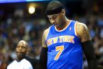 Melo to Have Knee Drained, Return Uncertain