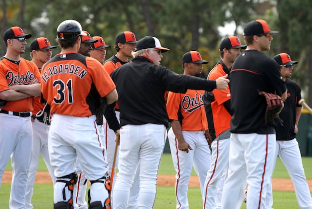 Showalter Brings Oates Family to Spring Training