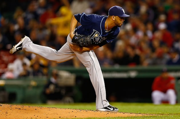 Rays' Price Sharp in Low-Profile Start