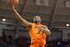 Feb 27, 2013; Fort Worth, TX, USA; Oklahoma State Cowboys guard Marcus Smart (33) shoots during the game against TCU Horned Frogs at the Daniel-Meyer Coliseum. Oklahoma State Cowboys won 64-47. Mandatory Credit: Jim Cowsert-USA TODAY Sports