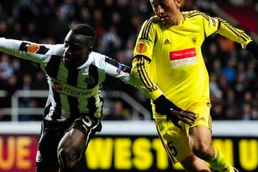 Newcastle 1-0 Anzhi (Agg 1-0)