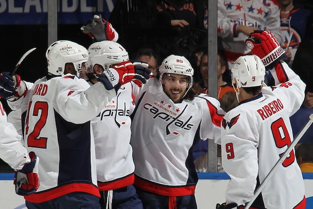 Ribeiro's Late Goal Sends Caps Past Hurricanes