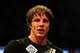 Jul 21, 2012; Calgary, AB, CANADA; Matt Riddle celebrates defeating Chris Clements (not pictured) welterweight bout of UFC 149 at the Scotiabank Saddledome. Mandatory Credit: Anne-Marie Sorvin-USA TODAY Sports