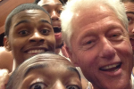 Bill Clinton Celebrates with Louisville!