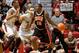 SAN DIEGO, CA - JANUARY 16: Anthony Bennett #15 of the UNLV Runnin' Rebels looks to pass the ball in the second half of the game against the San Diego State Aztecs at Viejas Arena on January 16, 2013 in San Diego, California. (Photo by Kent C. Horner/Getty Images)