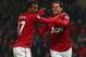 MANCHESTER, ENGLAND - JANUARY 26: Javier Hernandez of Manchester United celebrates scoring his team's third goal during the FA Cup with Budweiser Fourth Round match between Manchester United and Fulham at Old Trafford on January 26, 2013 in Manchester, England. (Photo by Clive Mason/Getty Images)
