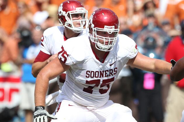 Sooners OL Evans Tears ACL in Spring Practice