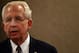 COLLEGE STATION, TX - SEPTEMBER 08: SEC commissioner Mike Slive talks with the media before a game between the Florida Gators and the Texas A&M Aggies at Kyle Field on September 8, 2012 in College Station, Texas. (Photo by Ronald Martinez/Getty Images)