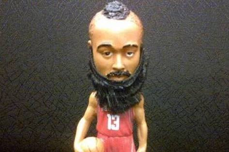 Rockets Offering Bearded Harden Bobblehead