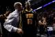 PORTLAND, OR - MARCH 17: Head coach Shaka Smart and Rob Brandenberg #11 of the Virginia Commonwealth Rams walk off the court after losing to the Indiana Hoosiers 63-61 during the third round of the 2012 NCAA Men's Basketball Tournament at the Rose Garden Arena on March 17, 2012 in Portland, Oregon. (Photo by Jonathan Ferrey/Getty Images)