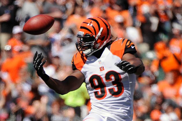 Michael Johnson Signs His Franchise Tender