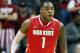 BLOOMINGTON, IN - MARCH 05: Deshaun Thomas #1 of the Ohio State Buckeyes celebrates during the game against the Indiana Hoosiers at Assembly Hall on March 5, 2013 in Bloomington, Indiana. Ohio State won 67-58. (Photo by Andy Lyons/Getty Images)
